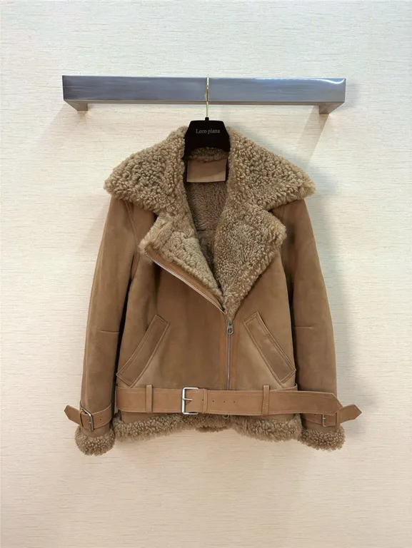 Loro piana shearling coat